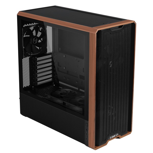 LIAN LI PC������ LANCOOL 217 Black ��Ĵ�ǥ����� ΢�����б� �ե���5��ɸ����� �ߥɥ륿� �֥�å� �ڥ���󥻥��Բġ��̳�ƻ����Υ�������Բġ�