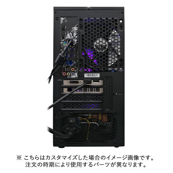 (Ryzen5 5500GT/:DDR4 16GB(8GBx2)/SSD:1TB NVMe/HDD:-/Ÿ:650W 80PLUS BRONZE/:RTX5060) Barikata-443202  ޥǽ BTOѥ Barikata PS15