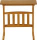 不二貿易 サイドテーブル マガジンラック付 ルレーヴェ Table-16-5534 商品コード10632【代引・日時指定・キャンセル不可・北海道沖縄離島配送不可】 -お取リ寄せ-