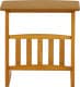 不二貿易 サイドテーブル マガジンラック付 ルレーヴェ Table-16-5534 商品コード10632【代引・日時指定・キャンセル不可・北海道沖縄離島配送不可】 -お取リ寄せ-