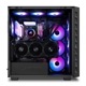 Sharkoon ミドルタワー PCケース REBEL C80G RGB 強化ガラスパネル 120mm ARGBファン×4 標準搭載 ATX Micro-ATX Mini-ITX 対応 【キャンセル不可・北海道沖縄離島配送不可】