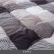 イケヒコ こたつ布団 掛布団 チェス ブラウン 190×190cm 洗える チェック柄 こたつ掛けと敷きのセット g0060110 1171790060110 【代引き不可】【北海道沖縄離島は配送不可】-お取り寄せ品-