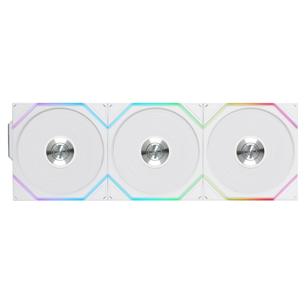 LIAN LI �磻��쥹 ARGB�ե��� UNI FAN TL Wireless 120 White (3pcs) 12TL1W3W ���ž 3�ĥѥå� �ۥ磻�� �ڥ���󥻥��Բġ��̳�ƻ����Υ�������Բġ�