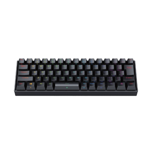 日本語ゲーミングキーボード タイムリー Timely K630RGB-JPTI 60%サイズ 銀軸メカニカルキー採用 本体TypeCコネクタ採用 【キャンセル不可・北海道沖縄離島配送不可】