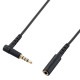 ELECOM ���쥳�� EHP-35EL4P30BK ����ۥ� �إåɥۥ� ��Ĺ������ ��3.5mm 4�� ���ƥ쥪 �ߥ˥���å� to �ߥ˥ץ饰 3m L���ץ饰 �ޥ����б� ��Android �� iPod �� MacBook �֥�å��ڥ���󥻥��Բġ��̳�ƻ����Υ�������Բġ�