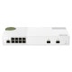 QNAP マネージドスイッチ QSW-M2108-2S 2 x 10GbE SFP+ポート および 8 x 2.5 Gigabitポート Layer 2 Webマネージドスイッチ ポート数:8 スイッチングファブリック:80 Gbps【お取り寄せ商品です/納期都度対応】
