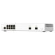 QNAP マネージドスイッチ QSW-M2108-2S 2 x 10GbE SFP+ポート および 8 x 2.5 Gigabitポート Layer 2 Webマネージドスイッチ ポート数:8 スイッチングファブリック:80 Gbps【お取り寄せ商品です/納期都度対応】