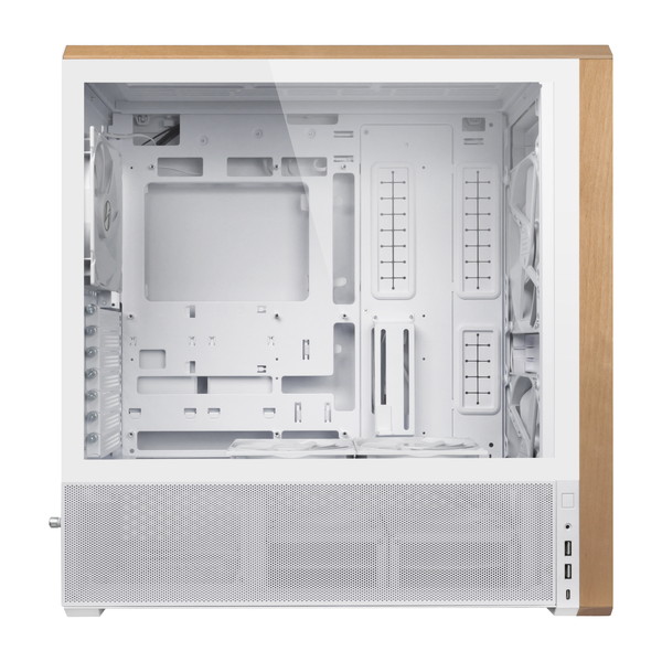 LIAN LI PC������ LANCOOL 217 White ��Ĵ�ǥ����� ΢�����б� �ե���5��ɸ����� �ߥɥ륿� �ۥ磻�� �ڥ���󥻥��Բġ��̳�ƻ����Υ�������Բġ�