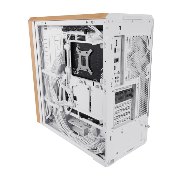 4718466015860 LIAN LI PCケース LANCOOL 217 White 木調