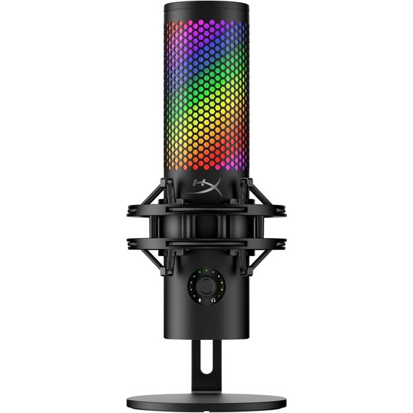 配信機器・PA機器・レコーディング機器 HYPERX QUADCAST 0197961186741 HyperX コンデンサーマイク HyperX QuadCast 2 S 多機能