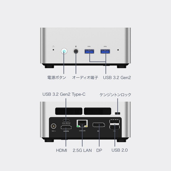 4529327909880 MINISFORUM UN1290W ミニスフォーラム UN1290W-32/1T