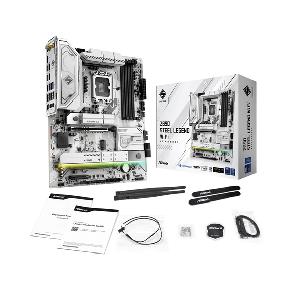 ASRock��Z890 Steel Legend WiFi��intel Z890 �ޥ����ܡ��� ATX  �ڥ���󥻥��Բġ��̳�ƻ����Υ�������Բġ�