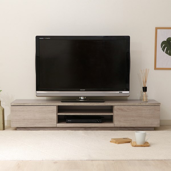 不二貿易 TVボード 150幅 ホワイトオーク TV-W150 商品コード99266【代引・日時指定・キャンセル不可・北海道沖縄離島配送不可】 -お取リ寄せ-