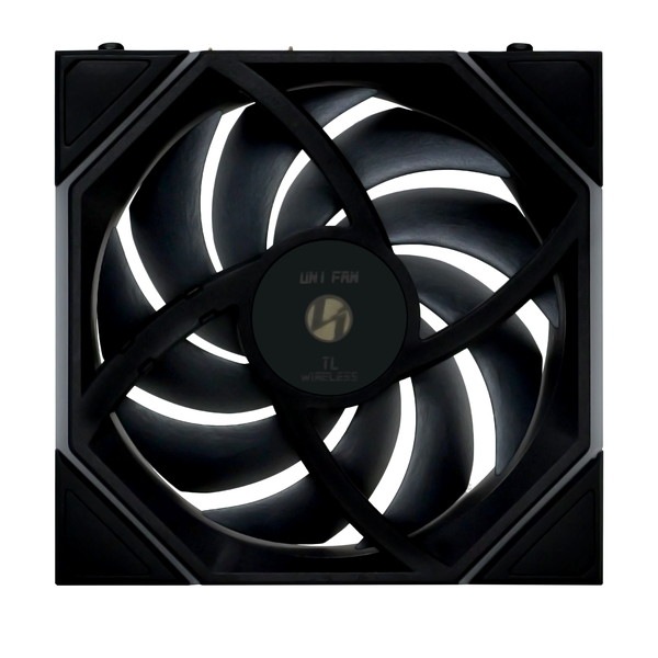 LIAN LI �磻��쥹 ARGB�ե��� UNI FAN TL Wireless Reverse 120 Black (3pcs) 12RTL1W3B �ղ�ž 3�ĥѥå� �֥�å� �ڥ���󥻥��Բġ��̳�ƻ����Υ�������Բġ�