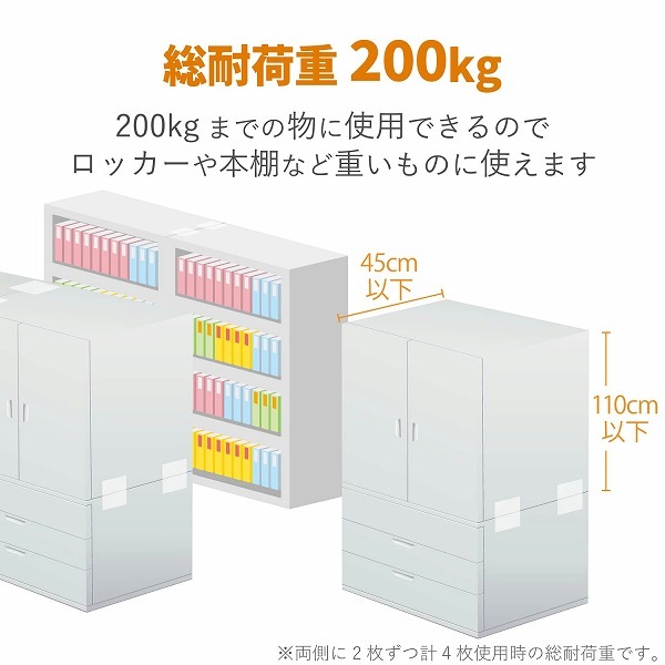 ELECOM 쥳 TS-F004 ѿ̎ ȶϢ뎼 Ѳٽ200kg ڥ󥻥Բġ̳ƻΥԲġ