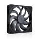Noctua �ե��� NF-A14x25-G2-PWM-CH-BK �֥�å� 140mm �ץ�ߥ����ʼ��Ų�PC Fan 4-Pin��³ �ڥ���󥻥��Բġ��̳�ƻ����Υ�������Բġ� -������-