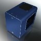 PCケース RAIJINTEK METIS PLUS METIS PLUS 0R200058 ブルー(対応ファクター:Mini-ITX 3.5インチシャドウベイ:2個) ※お取り寄せ