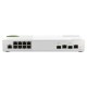 QNAP �ޥ͡����ɥ����å� QSW-M2108-2C 2 x 10GbE SFP+/RJ45����ܥݡ��� ����� 8 x 2.5 Gigabit�ݡ��� Layer 2 Web�ޥ͡����ɥ����å� �ݡ��ȿ���8+2 �����å��󥰥ե��֥�å���80 Gbps�ڤ����󤻾��ʤǤ�/Ǽ�������б���