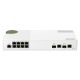 QNAP �ޥ͡����ɥ����å� QSW-M2108-2C 2 x 10GbE SFP+/RJ45����ܥݡ��� ����� 8 x 2.5 Gigabit�ݡ��� Layer 2 Web�ޥ͡����ɥ����å� �ݡ��ȿ���8+2 �����å��󥰥ե��֥�å���80 Gbps�ڤ����󤻾��ʤǤ�/Ǽ�������б���