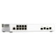QNAP �ޥ͡����ɥ����å� QSW-M2108-2C 2 x 10GbE SFP+/RJ45����ܥݡ��� ����� 8 x 2.5 Gigabit�ݡ��� Layer 2 Web�ޥ͡����ɥ����å� �ݡ��ȿ���8+2 �����å��󥰥ե��֥�å���80 Gbps�ڤ����󤻾��ʤǤ�/Ǽ�������б���