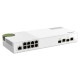 QNAP �ޥ͡����ɥ����å� QSW-M2108-2C 2 x 10GbE SFP+/RJ45����ܥݡ��� ����� 8 x 2.5 Gigabit�ݡ��� Layer 2 Web�ޥ͡����ɥ����å� �ݡ��ȿ���8+2 �����å��󥰥ե��֥�å���80 Gbps�ڤ����󤻾��ʤǤ�/Ǽ�������б���