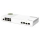 QNAP �ޥ͡����ɥ����å� QSW-M2108-2C 2 x 10GbE SFP+/RJ45����ܥݡ��� ����� 8 x 2.5 Gigabit�ݡ��� Layer 2 Web�ޥ͡����ɥ����å� �ݡ��ȿ���8+2 �����å��󥰥ե��֥�å���80 Gbps�ڤ����󤻾��ʤǤ�/Ǽ�������б���