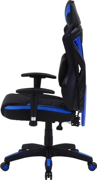 不二貿易 メッシュゲーミングチェア レイズ BL YF922CW 商品コード19428【代引・日時指定・キャンセル不可・北海道沖縄離島配送不可】 -お取リ寄せ-