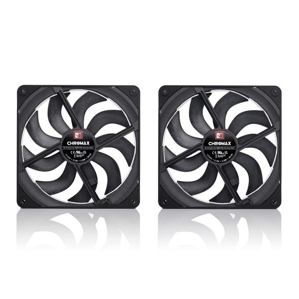 9010018100730 Noctua ファン NF-A14x25-G2-PWM-SX2-PP-CH-BK ブラック