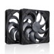 Noctua �ե��� NF-A14x25-G2-PWM-SX2-PP-CH-BK �֥�å� �ץ�ߥ����Ų�140mm �ץå���ץ����������б� �ǥ奢��ե��󥻥å� �ڥ���󥻥��Բġ��̳�ƻ����Υ�������Բġ� -������-