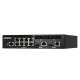 QNAP マネージドスイッチ QSW-M2108R-2C ハーフ幅ラックマウント エントリーレベル10GbEおよび2.5GbE Layer 2 ポート数:8+2 スイッチングファブリック:80 Gbps 電源内蔵【お取り寄せ商品です/納期都度対応】