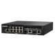 QNAP マネージドスイッチ QSW-M2108R-2C ハーフ幅ラックマウント エントリーレベル10GbEおよび2.5GbE Layer 2 ポート数:8+2 スイッチングファブリック:80 Gbps 電源内蔵【お取り寄せ商品です/納期都度対応】