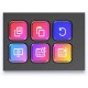 Elgato Stream Deck Module 6 (Membrane Keys USB) 6 ���� DIY����ȥ�����ѥͥ� 10GBS9901��Ǽ���׳�ǧ������󥻥��Բġ��̳�ƻ����Υ�������Բġ� -������-