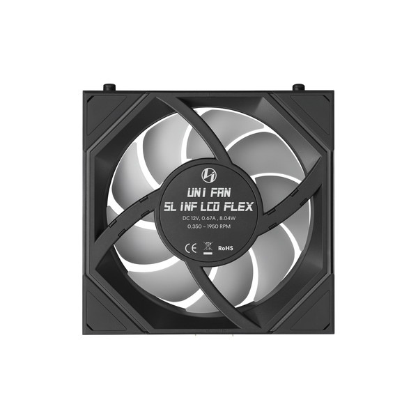 4718466023612 【7月15日発売】Lian Li ケースファン 12SLIND1F1B (UNI