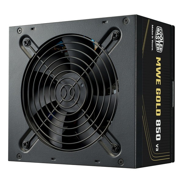 CoolerMaster PC電源 MWE Gold 850 V3 NM FR 非モジュラーシリーズ 80PLUS GOLD認証 ATX3.1対応 850W ブラック MPE-8506-ACAG-BJP 【キャンセル不可・北海道沖縄離島配送不可】