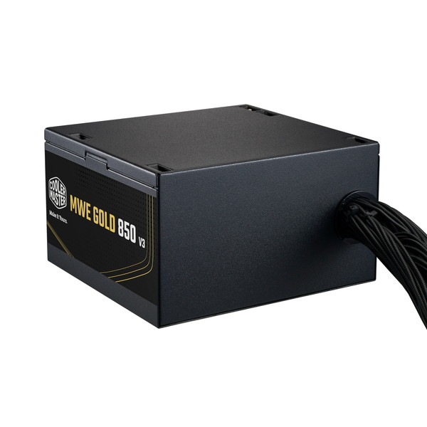 CoolerMaster PC電源 MWE Gold 850 V3 NM FR 非モジュラーシリーズ 80PLUS GOLD認証 ATX3.1対応 850W ブラック MPE-8506-ACAG-BJP 【キャンセル不可・北海道沖縄離島配送不可】