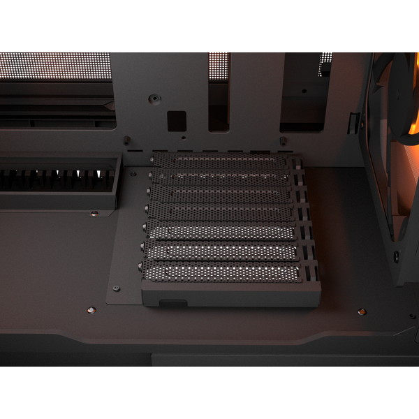 COUGAR PCケース ミドルタワー Mini ITX / Micro ATX / ATX OmnyX CGR-2WA3B-RGB (OmnyX) Black【キャンセル不可・北海道沖縄離島配送不可】