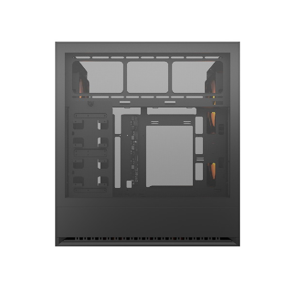 COUGAR PCケース ミドルタワー Mini ITX / Micro ATX / ATX OmnyX CGR-2WA3B-RGB (OmnyX) Black【キャンセル不可・北海道沖縄離島配送不可】