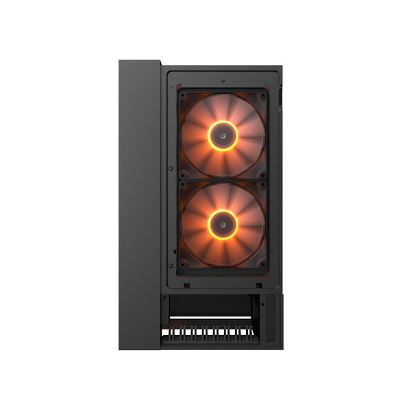 COUGAR PCケース ミドルタワー Mini ITX / Micro ATX / ATX OmnyX CGR-2WA3B-RGB (OmnyX) Black【キャンセル不可・北海道沖縄離島配送不可】