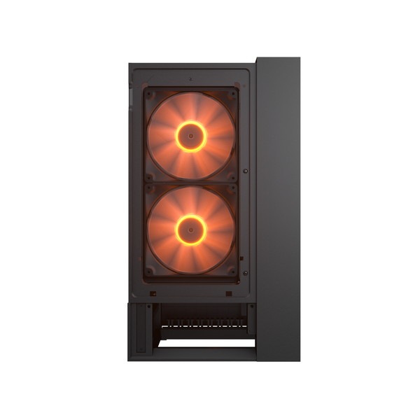 COUGAR PCケース ミドルタワー Mini ITX / Micro ATX / ATX OmnyX CGR-2WA3B-RGB (OmnyX) Black【キャンセル不可・北海道沖縄離島配送不可】