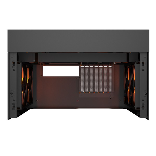 COUGAR PCケース ミドルタワー Mini ITX / Micro ATX / ATX OmnyX CGR-2WA3B-RGB (OmnyX) Black【キャンセル不可・北海道沖縄離島配送不可】