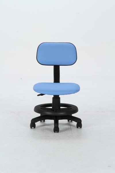 不二貿易 学童チェアー ブラック/ブルー FB-004A 商品コード82689【代引・日時指定・キャンセル不可・北海道沖縄離島配送不可】 -お取リ寄せ-