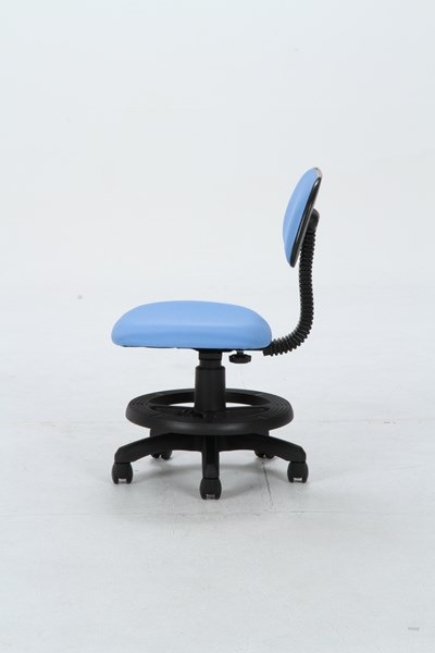 不二貿易 学童チェアー ブラック/ブルー FB-004A 商品コード82689【代引・日時指定・キャンセル不可・北海道沖縄離島配送不可】 -お取リ寄せ-