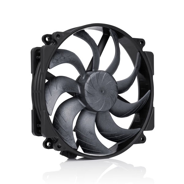 Noctua �ե��� NF-A14x25R-G2-PWM-CH-BK �ݷ��ե졼�� �֥�å� 140mm �ץ�ߥ����ʼ��Ų�PC Fan 4-Pin��³ �ڥ���󥻥��Բġ��̳�ƻ����Υ�������Բġ� -������-