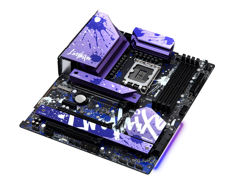 (マザーボード)AsRock Z790Live Mixer(フォームファクタ:ATX CPUソケット:LGA1700 チップセット:Intel/Z790 メモリタイプ:DDR5)