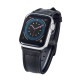 ELECOM ���쥳�� AW-41BDLHVBK ���åץ륦���å� �Х�� �٥�� SE / Series 7 / 6 / 5 / 4 / 3 / 2 / 1 [ 41mm 40mm 38mm ] �쥶�� �ӥ��ͥ� ���֥�å� �֥�å��ڥ���󥻥��Բġ��̳�ƻ����Υ�������Բġ�