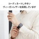 ELECOM ���쥳�� AW-41BDLHVBK ���åץ륦���å� �Х�� �٥�� SE / Series 7 / 6 / 5 / 4 / 3 / 2 / 1 [ 41mm 40mm 38mm ] �쥶�� �ӥ��ͥ� ���֥�å� �֥�å��ڥ���󥻥��Բġ��̳�ƻ����Υ�������Բġ�