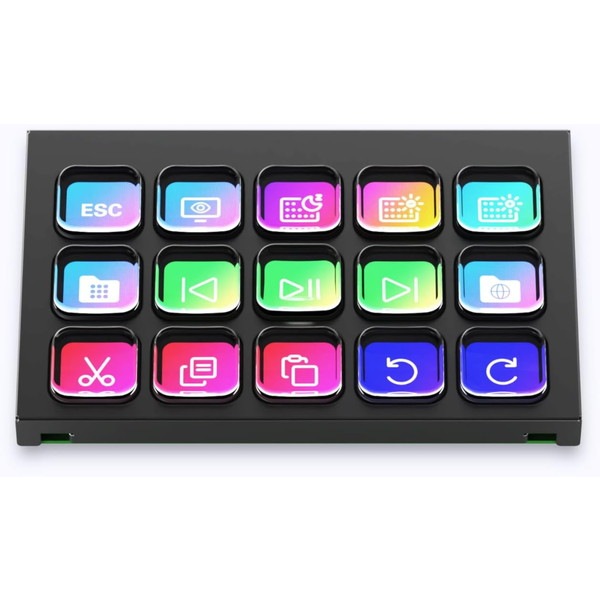 Elgato Stream Deck Module 15 (Membrane Keys USB) 15 ���� DIY����ȥ�����ѥͥ� 10GBT9901��Ǽ���׳�ǧ������󥻥��Բġ��̳�ƻ����Υ�������Բġ� -������-