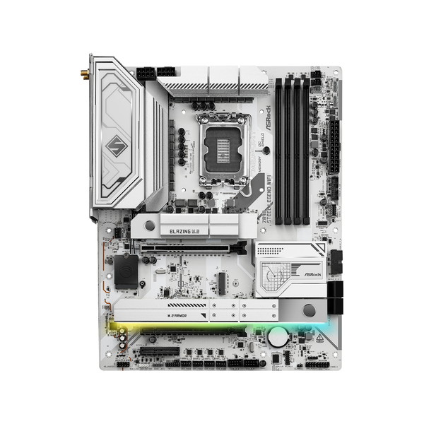 ASRock マザーボード Z890 Steel Legend WiFi Intel Z890 チップセット搭載 Intel Core Ultra 200S 対応 DDR5-9466 PCIe 5.0 / Thunderbolt 4 2基 / 2.5G LAN / Wi-Fi 7 高耐久 ATX マザーボード【キャンセル不可・北海道沖縄離島配送不可】