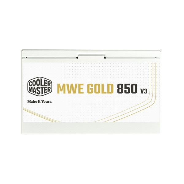 CoolerMaster PC�Ÿ� MWE Gold 850 V3 NM WH FR ��⥸��顼���꡼�� 80PLUS GOLDǧ�� ATX3.1�б� 850W �ۥ磻�� MPE-8506-ACAG-GJP �ڥ���󥻥��Բġ��̳�ƻ����Υ�������Բġ�