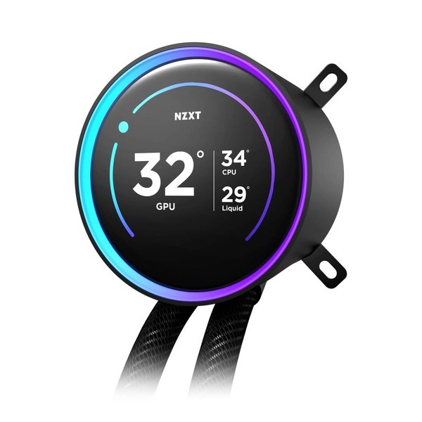 NZXT KRAKEN ELITE RGB serise ����CPU�����顼 RL-KR24E-B2 �֥�å� LGA1851�б� �ڥ���󥻥��Բġ��̳�ƻ����Υ�������Բġ�